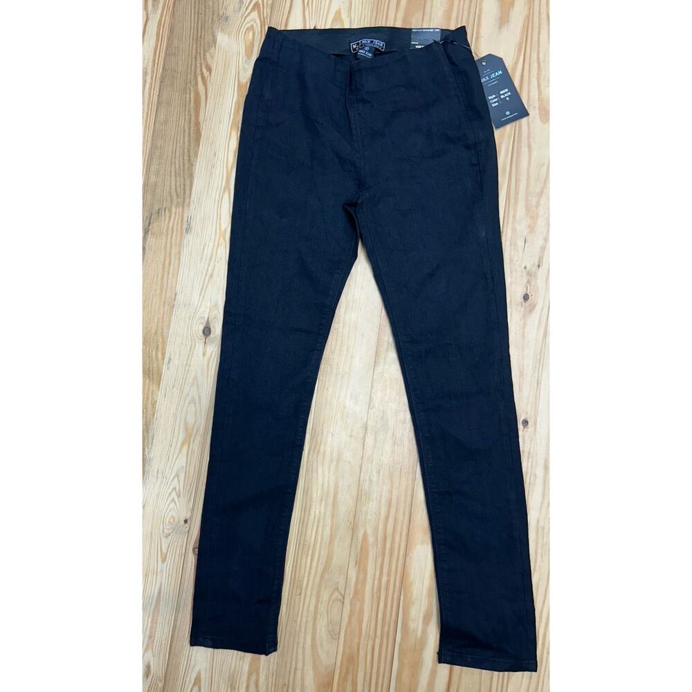 Wax Jeans womens size Small cotton blend black jeggings